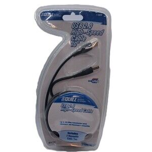 USB 2.0 HIGH SPEED CABLE 10 foot long by Quill 710010 NIP